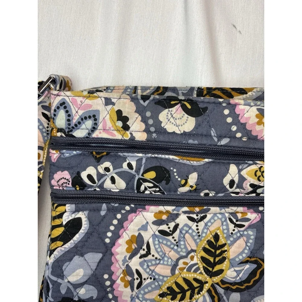 Vera Bradley Charmont Meadow Pattern Crossbody